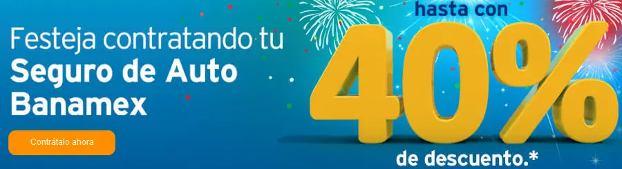 2015 09 30 40 de descuento al contratar tu seguro de auto banamex durante el mes de octubre 1