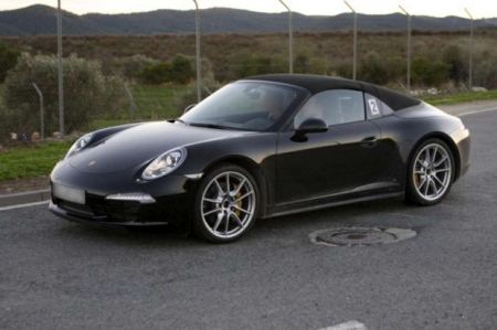 2012 12 10 fotos espias del porsche 911 targa 2013 1