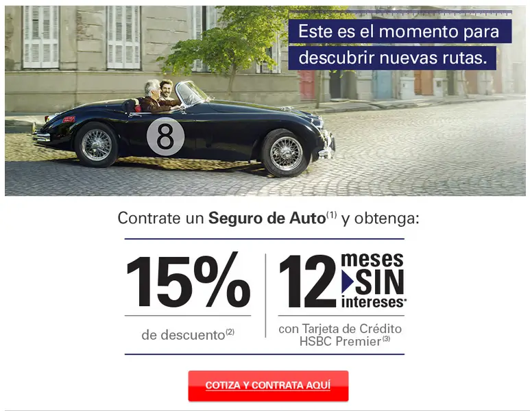 2016 01 27 seguro de autos hsbc consigue un 15 de descuento y meses sin intereses al contratar en linea 1