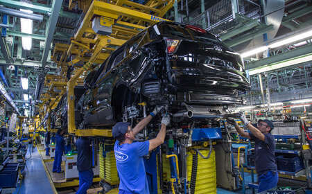 Produccion de autos ford en España