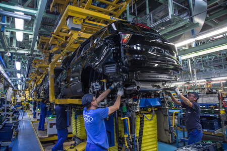 Produccion de autos ford en España